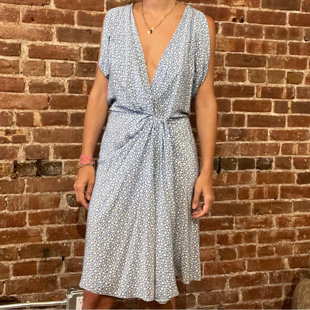 Balenciaga wrap dress